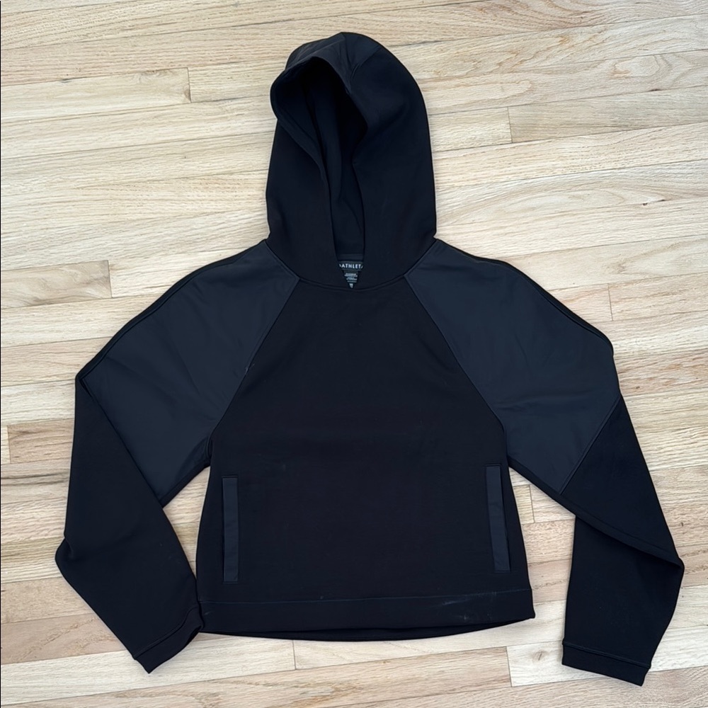 NWOT Athleta Black Hoodie Sweatshirt